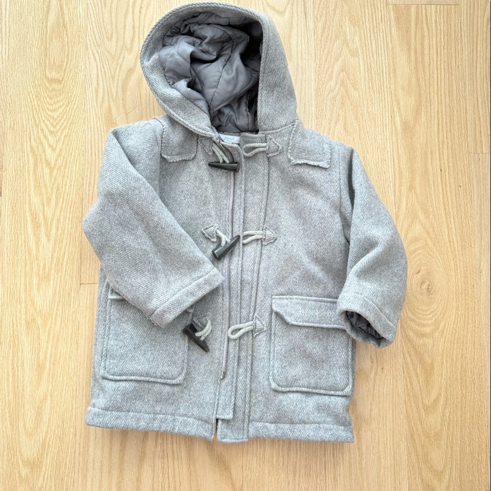 Jacadi wool fall jacket size 4